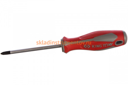 Крестовая отвертка KING TONY Phillips №2 100 мм 14210204