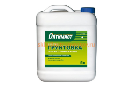 Грунт глубокого проникновения Оптимист 5л 00-00001335