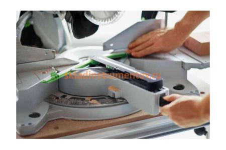 Торцовочная пила с механизмом протяжки FESTOOL KAPEX KS 120 REB-Set-MFT 576663