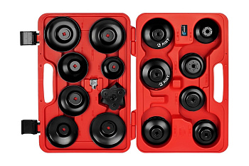 Набор внешних ключей для масляного фильтра 66-108мм, 3/8, 16шт в кейсе AIST 67250113 00-00006945