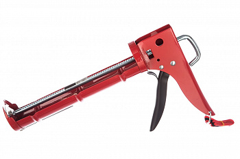 Пистолет для герметика полукорпусный с зубчатым штоком VIRA 225 мм 705090