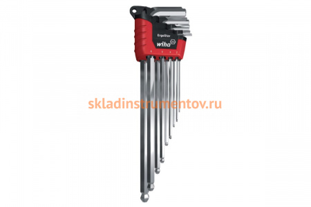 Набор шестигранных ключей 9шт Wiha ErgoStar 369 H9 34753