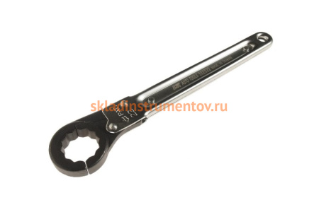 Раскрывающийся 12-гранный ключ с трещоткой JTC 225 мм 332522