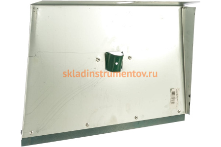 Оцинкованная лопата для снега без черенка, с планкой Спец Движок 3-бортная, 375х500 мм КПБ-3Б-500Н-ОЦ