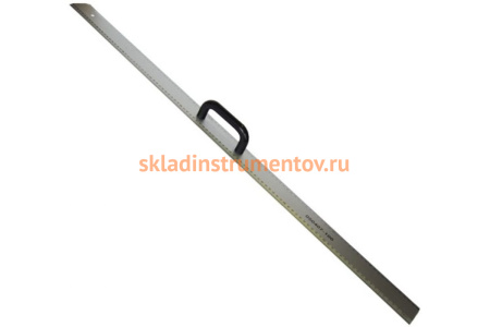 Алюминиевая линейка с пластмассовой ручкой 1000 мм SANTOOL 050407-100