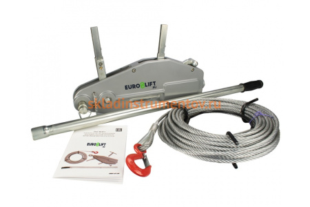Ручная рычажная лебедка EURO-LIFT MTM GP-5.4 канат 20 00-00000406