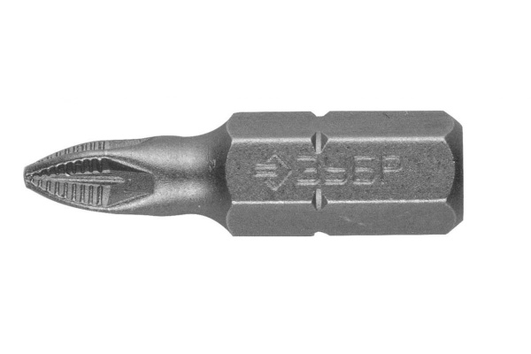 Биты "МАСТЕР" 2 шт. (25 мм; PZ1) Зубр 26003-1-25-2