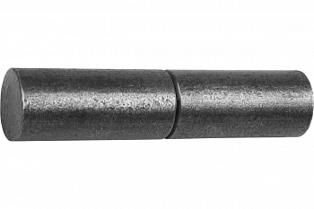 Галтованная петля для металлических дверей СИБИН цилиндрической формы с впрессованным шариком 28x120мм 37617-120-28