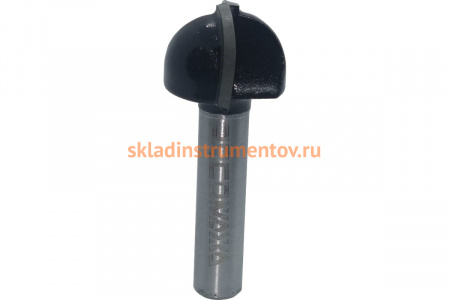 Фреза пазовая галтельная серия 1005 (25x16 мм; хвостовик 8 мм) Росомаха 800508