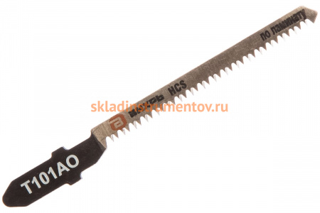 Пилки для лобзика Т101АО по ламинату, чистый, криволинейный рез 76х50 мм, 2 шт. Вихрь 73/10/5/3