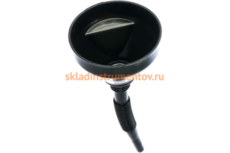 Воронка пластмассовая, D 160 мм с гибким наконечником для горюче-смазочных материалов SPARTA 537205