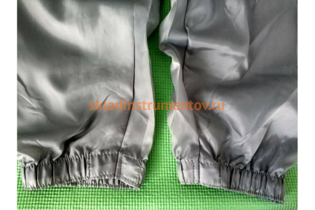 Малярный многоразовый комбинезон JetaSafety JPC95g серый, размер L