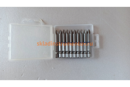 Биты "ЭКСПЕРТ" 10 шт. (50 мм; PH2) Зубр 26011-2-50-10