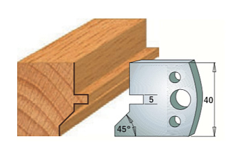 Комплект из 2-х ножей SP (40x4 мм) CMT 690.083