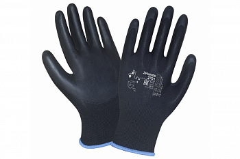 Перчатки 2Hands черный нейлон/нитриловое покрытие 2701BLK- 9