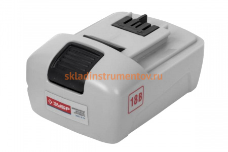 Батарея аккумуляторная (1.5 А*ч; 18 В; Li-Ion) для шуруповертов Зубр ЗАКБ-18-Ли