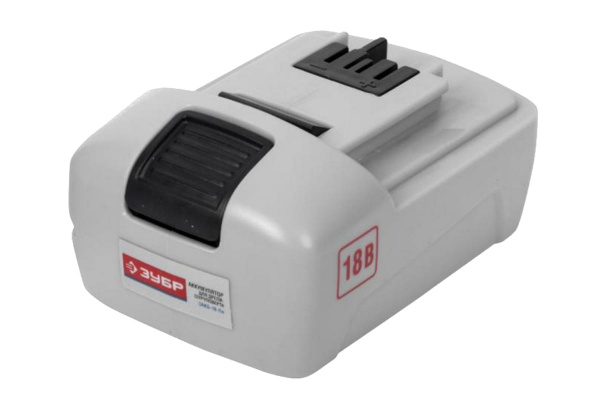 Батарея аккумуляторная (1.5 А*ч; 18 В; Li-Ion) для шуруповертов Зубр ЗАКБ-18-Ли