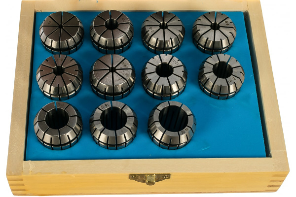 Набор цанг ER32 из 11 шт., DIN6499, 4-20 мм GRIFF b225527