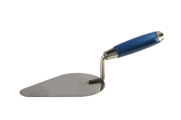 Нержавеющая кельма с деревянной рукояткой 160 мм КЕДР овал 050-2160 26247