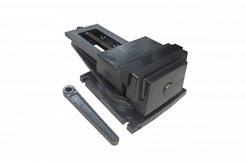 Станочные тиски 160мм, поворотные, с открытым винтом, серия QB GRIFF b241202