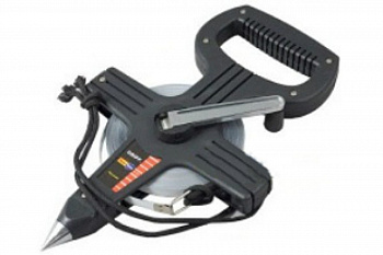 Геодезическая открытая рулетка с металлической лентой 50мх13мм GRIFF 019520