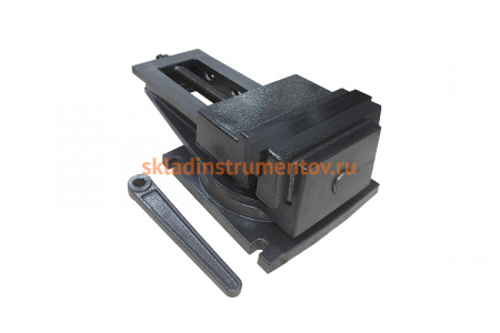 Станочные тиски 160мм, поворотные, с открытым винтом, серия QB GRIFF b241202