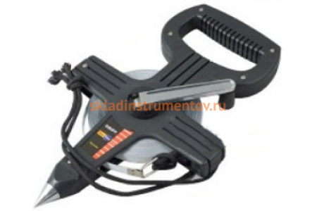 Геодезическая открытая рулетка с металлической лентой 50мх13мм GRIFF 019520