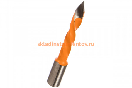 Сверло HW (7x40x70 мм; Z 2; S 10x20 мм; LH) для присадочного станка CMT 375.070.12