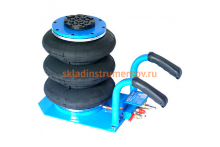 Пневматический 3-секционный домкрат AE&T 3т T08103B