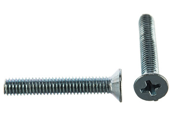 Винт ЗУБР DIN 965, M4 x 25 мм, 15 шт, кл. пр. 4.8, оцинкованный, ЗУБР 303116-04-025