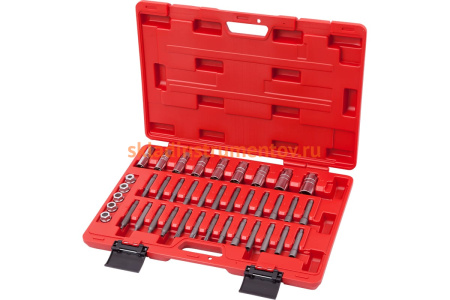 Набор торцевых головок и насадок для обслуживания амортизаторов МАСТАК 100-10039C