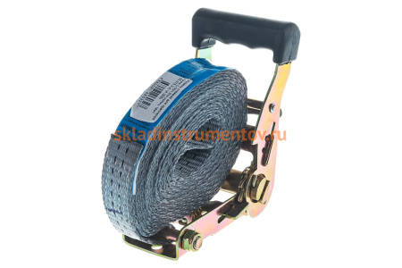 Стяжной ремень для крепления груза 4м, 0,75/1,5 т кольцевой РОМЕК 25.075.2.к 2000000006055