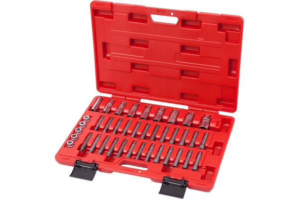 Набор торцевых головок и насадок для обслуживания амортизаторов МАСТАК 100-10039C