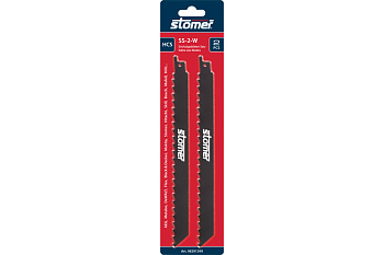 Набор пильных полотен для сабельной пилы SS-2-W STOMER 98291599