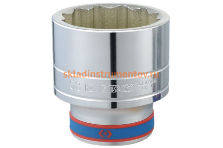 Головка торцевая стандартная двенадцатигранная 1", 60 мм KING TONY 833060M