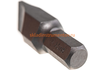 Бита шлицевая короткая (SL12; 5/16) Hans 012-4M12