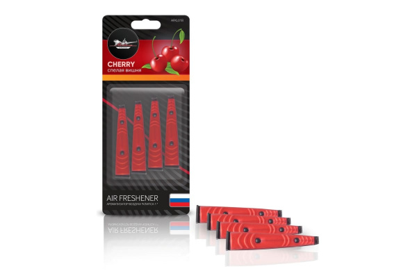 Ароматизатор в дефлектор Airline Клипса-1 спелая вишня AFKL018