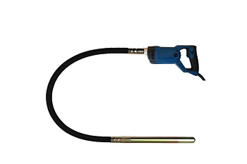 Портативный вибратор Zitrek ZKVD1500 220В, вал 2.0 м, со встроенной булавой ф-35 мм 045-0039