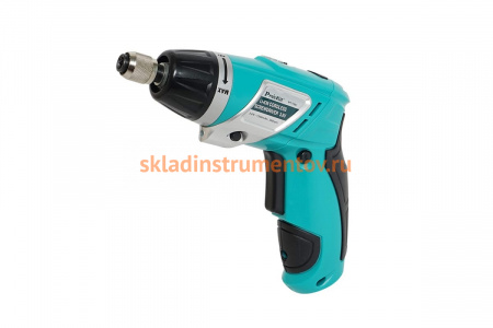 Дрель-шуруповерт ProsKit PT-1361F ручная мини 220В, аккумулятор 3,6В С00036691