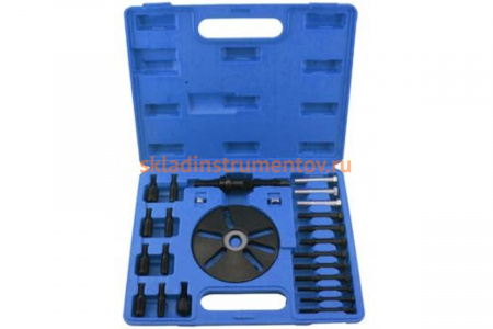 Набор для снятия и установки шкивов универсальный, 23 предметов в кейсе ROCKFORCE RF-945G1