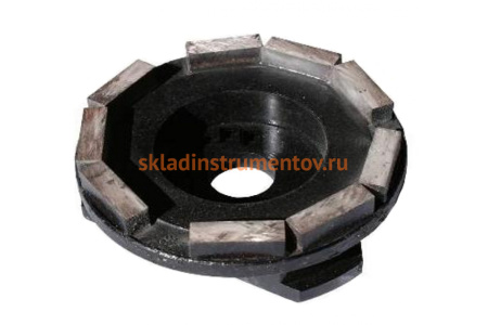 Фреза алмазная c переходником для мозаично-шлифовальных машин Мисом