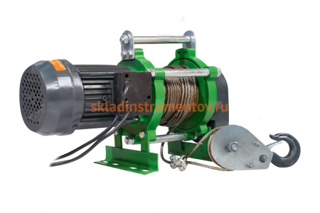 Лебедка электрическая (500/1000кг, 30/15м, U=380v, P3, 50HZ) EURO-LIFT KCD 00020875