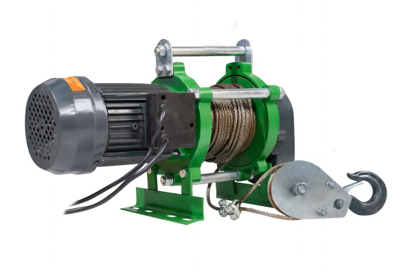 Лебедка электрическая (500/1000кг, 30/15м, U=380v, P3, 50HZ) EURO-LIFT KCD 00020875