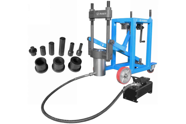 Выпрессовщик шкворней шкворнедав гидравлический для грузовых автомобилей 75 т AIST 00-00017033