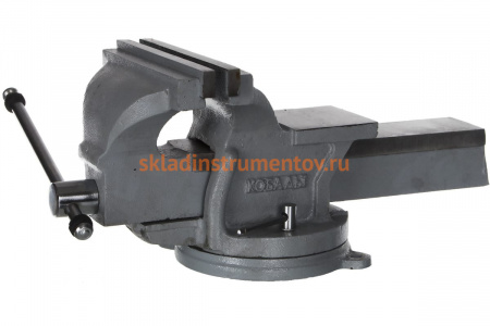 Стальные поворотные слесарные тиски КОБАЛЬТ 248-993