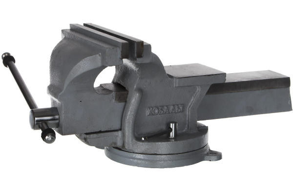 Стальные поворотные слесарные тиски КОБАЛЬТ 248-993