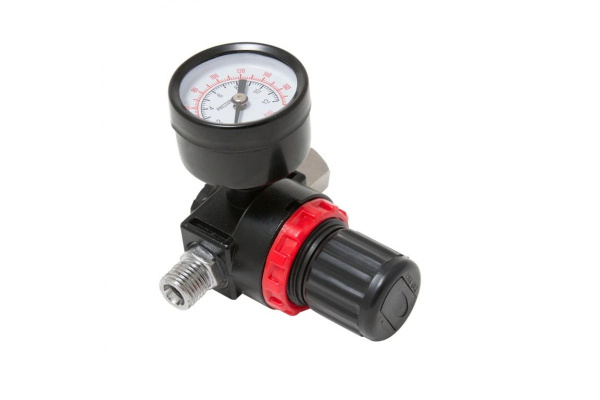 Регулятор давления воздуха с индикатором (1/4Fx1/4M; 0-12 bar) ROCKFORCE RF-2381