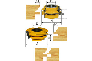 Набор рамочных фрез (90.5/74.6х32х33.4 мм) Энкор 19370