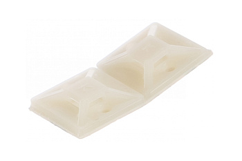 Самоклеющаяся площадка Haupa естественная до 3.6 мм 19x19 мм клейкая основа 3M 100 шт. 262160