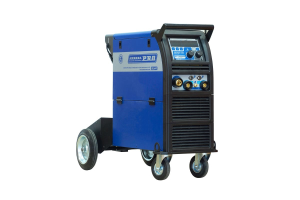 Инверторный сварочный синергетический полуавтомат с воздушным охлаждением AuroraPRO SKYWAY 350 DUAL PULSE 19109